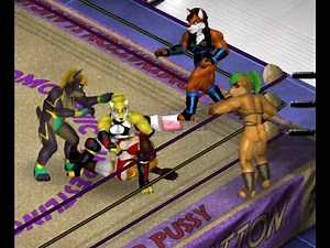 BRUTAL 2 vs 4 Tag Team of Cuntbusting Ballbusting Doom! 5 Females, 1 Male, and nothing held back!!!