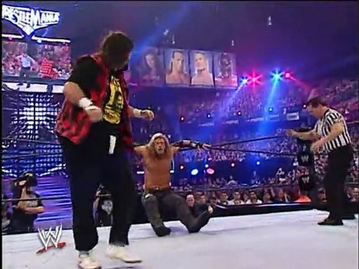 Edge vs. Mick Foley- Hardcore Match- WWE WrestleMania 22 (FULL MATCH)