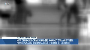 Former Punahou basketball Coach Dwayne Yuen is now facing 5 more charges of child sex crimes, after three more alleged victims came forward. #Hawaii #HawaiiNewsNow | Stephanie Lum