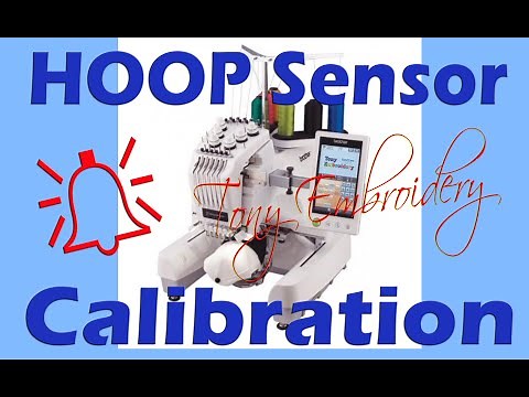 Brother PR650/PR650e/PR655/PR670e Hoop Sensor Calibration