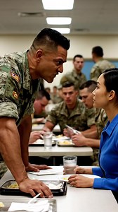 He Thought She Was Just a Lost Civilian. He Mocked Her Patch. He Demanded Her ID. But When the Base Commander Walked In and Saluted HER Instead of Him, The Entire Mess Hall Froze—And The Captain Realized He Just Ended His Own Career. "Ma'am, with all due respect, what's your call sign?" The question wasn't a question. It was a grenade lobbed across the table in the noisy mess hall, coated in a syrupy, theatrical curiosity that made the skin crawl. It came from a Marine Captain, his desert MARPAT