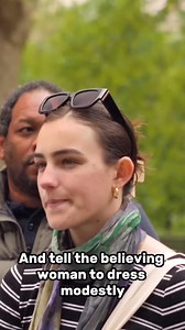 10K views · 672 reactions | A very beautiful answer when Non-Muslim asks about Hijab | Ask A Muslim | Facebook