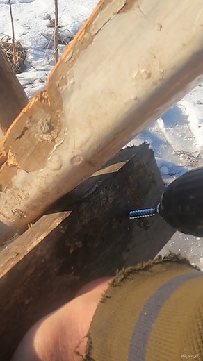 Reinforcing a Sawbuck for Cutting LOGS #sawbuck #woodcutting #DIYprojects #diyideas | All You Can Repair