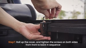 maXpeedingrods Roll-up Soft Vinyl Truck Bed Tonneau Cover Compatible with 2017-2025 Honda Ridgeline, 5FT Truck Bed Cover w/Led Lamp