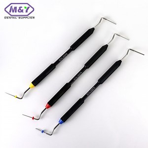 [Hot Item] Dental Hand Pluggers Endodontic Instruments Root Canal Filling Vertical Pressure Device Endo Gutta Percha Obturation