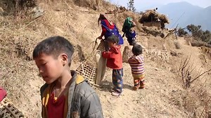 Kids carrying fertilizer for farming purpose .🌷🌈🍚 | Villager Nomadic