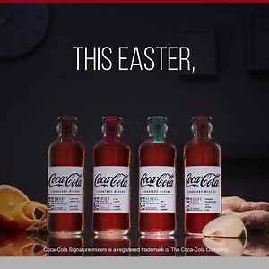 This Easter hatch and grow your inner mixologist with Coca-Cola Signature Mixers #CocaColaSignatureMixers #Easter #MixyourEaster #Mixers #CocaCola | Coca-Cola