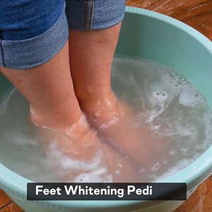 How to do feet whitening pedicure at home | DEMIC