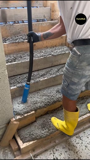 Why Do Use A Concrete Vibrator When Build A House? #shorts #ytshorts
