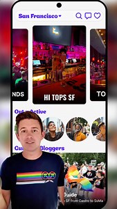 Introducing the ultimate LGBTQ travel companion! Check in to queer-friendly spots, make friends on-the-go, and explore with confidence! Get it now on Apple & Android devices | Out x Out