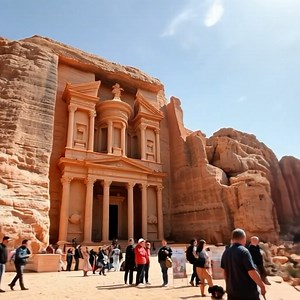 47 reactions · 4 comments | Petra in the daylight, where the sun shines on the rose-red stones, revealing its breathtaking beauty. Every corner tells a historical tale. #petra #visitjordan #worldwonders #petrajordan #petramagic | Visit Petra | Facebook