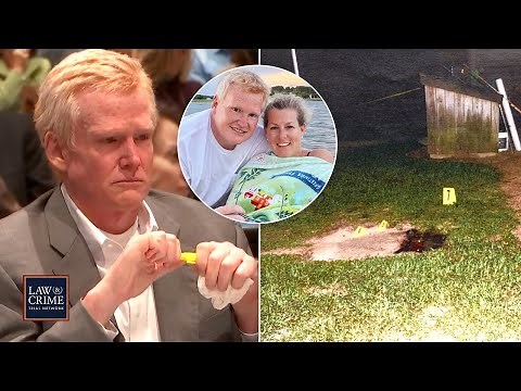 Alex Murdaugh Breaks Down as Wife’s Horrifying Autopsy Detailed in Court
