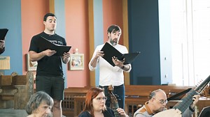 1.6K views · 74 reactions | Chicora Voices, led by our own music director Philip Reed, will be performing a concert at Prince of Peace this Friday evening, 7p! Here's a clip of their rehearsal today, performing the Sanctus from Charpentier's Missa Assumpta est Maria. Don't miss this evening of French Baroque music in honor of the Blessed Virgin Mary! Tickets are available at https://www.chicoravoices.org/ | Prince of Peace Catholic Church and School | Facebook