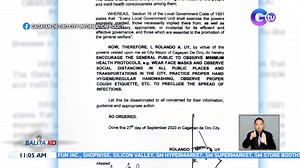 Hinikayat ng Cagayan de Oro LGU ang mga residente roon na magsuot ng face mask. #BalitaKo | GMA News