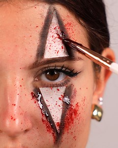 Terrifying Halloween eye makeup tutorial🩸👀 | MetDaan Beauty