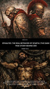 Ephialtes: The REAL Betrayer of Sparta | The Dark True Story Behind 300 The movie 300 turned Ephialtes into a monster. History reveals something far worse. This is the true story of Ephialtes, the man who betrayed Sparta by revealing the secret path at Thermopylae and doomed the legendary 300 forever.#Ephialtes #300Movie #TrueStory #Sparta #DarkHistory #GreekHistory | Anime Soul