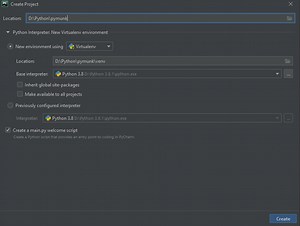 Физика в Python с использованием Pymunk