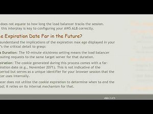 Understanding AWS Application Load Balancer Session Cookie Stickiness: Common Misconceptions