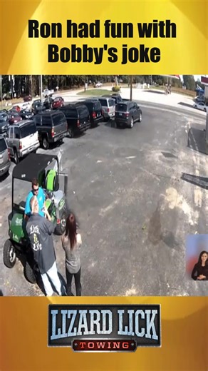 Ron had fun with Bobby's joke #LickLizard #LickLizardTow #Repo #RepoTowing #trutv #tv #tow #towtruck | Lizard Lick Fans | Facebook