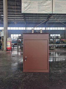 [Hot Item] Outdoor Parcel Pick up Home Garden Ground Mounted Parcel Mail Drop Box