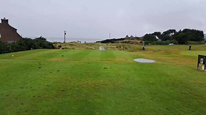 Video action from last Saturday at the scenic par 3 5th charity hole with players from Kilmacolm enduring the wet weather. | golfpairs.com | Facebook