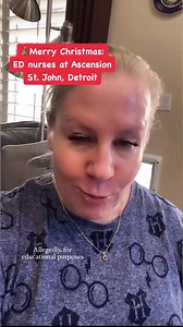 Allegedly, for educational purposes. #merrychristmas #nurse #ernurse | Nurse Erica