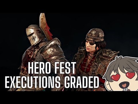 For Honor Y7S1 Hero Fest Executions REVIEW!!