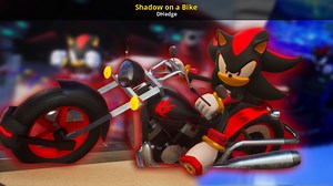 Shadow on a Bike Mod for Sonic Racing: CrossWorlds | SR:CW Mods