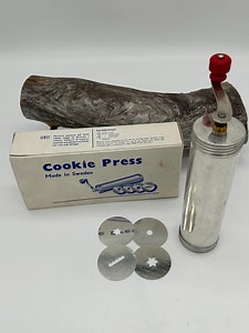 Manual Cookie Press * Vintage Kitchen Utensil * Made in Sweden, Cca 1960 With an Original Box - Etsy Canada