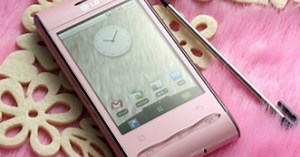 Dế hồng đẹp long lanh LG GT540 Optimus