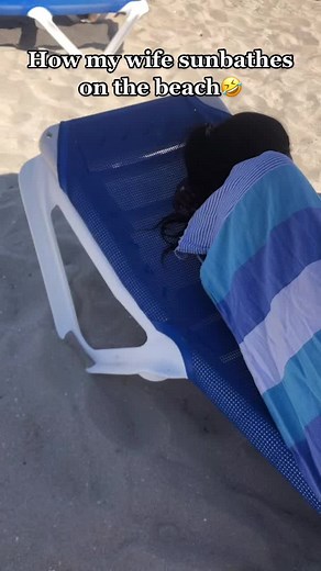Enjoying the Sun: Beach Sunbathing with a Twist