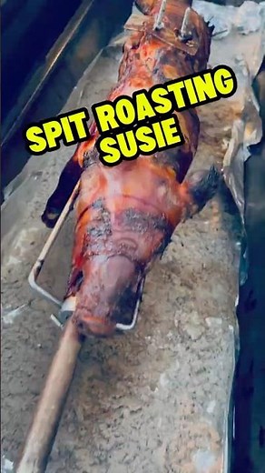 Spit Roasting a Pig #spitroast