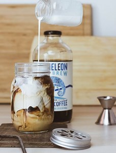 Be Your Own Barista [BYOB] ☕️ and try our favorite easy & delicious cold brew latte recipes for when you're on-the-go! 🌀Try our Vanilla Cold Brew Latte below or check out other Chameleon recipes on our blog: https://bit.ly/30v3KOB 😋 INGREDIENTS 4 oz Chameleon Cold-Brew Concentrate 1 cup milk or nut milk 1 tsp honey INSTRUCTIONS Mix with whisk until well blended and enjoy! | Chameleon Coffee