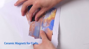 TRYMAG Ceramic Disc Magnets for Crafts, 60 Pcs Tiny Round Crafts with Adhesive Backing, Flat Circle Ferrite Industrial DIY, Science, Hobbies, Project - 18mm (.709 inch), 18x3mm