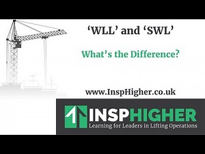 WLL and SWL - What's the Difference?