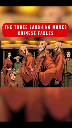 1.4K views · 19 reactions | The Three Laughing Monks - Chinese Fables...