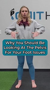 This is why we CAN'T just look at the feet when there is a foot problem. 👣 We see patients all the time who come in complaining to pain on the inside of the ankle (post tib), plantar fascia or heel pain, arch pain, or even big toe complaints like sesamoiditis or bunions but no one has looked at how well they're able the position and movement of their feet from above!! You have to look upstairs and see what is driving the overall mechanics of the legs. This is also why in our Functional Gait Ass