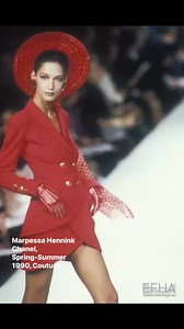 14 reactions · 15 shares | Marpessa Hennink Chanel, Spring-Summer 1990, Couture #marpessahennink | Runwaymodel | Facebook