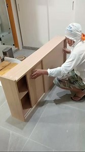 8K views · 64 reactions | Installation sliding door cabinet #woodworking #slidingdoor #SlidingDoorCabinet #pvcboard #installation #modularcabinet | Reggie Calaguas | Facebook