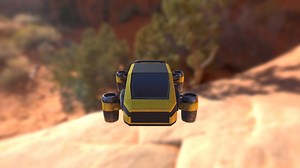 Low Poly Sci-Fi Vtol - Download Free 3D model by Catsnap0006