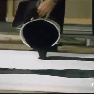 Soulages Creation process 1981. “Pierre Soulages is a French painter, engraver, and sculptor. -Wikipedia #PierreSoulages via the research of @chicojefferson for #juxsaturdayschool | Juxtapoz Magazine