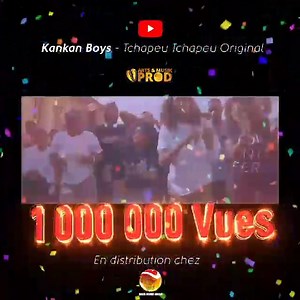 #zik_a_la_demande 1.000.000 de vues sur Youtube pour le titre Tchapeu tchapeu des #Kankan_boys拾拾拾拾. Félicitations 拾. #urban_tube_officiel | Urban Tube | Facebook