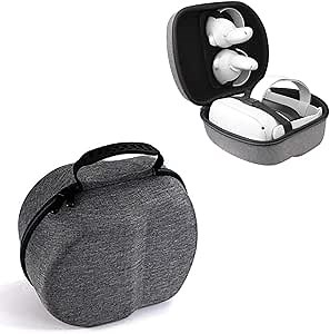 Case for Oculus Quest -Compatible with Oculus Quest 2 ,Oculus VR & Gamepad Accessories Storage Box Carry Bag