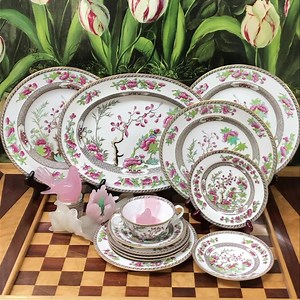 Copeland Spode Bone China Indian Tree Dinnerware - - - Soon it will...