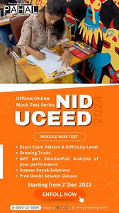 Ace your NID UCEED exam with our comprehensive Mock Test Series! Get...