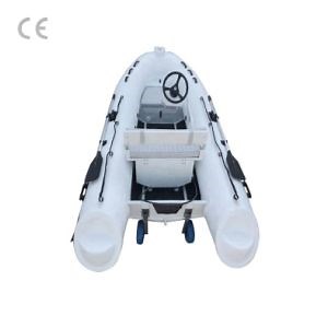 [Hot Item] Rib Boat Fiberglass Dinghy CE Aluminum Hull Rigid Inflatable 360 Rib Boat Fiberglass Dinghy