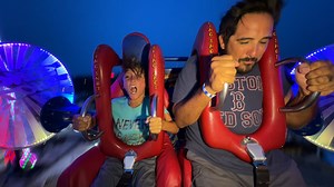 95K views · 4.1K reactions | Adam & Colton | Slingshot & Vomatron at Indy Speedway | Facebook