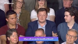 30 reactions · 12 shares | When Fiona Bruce asks the audience who has seen a benefit of Brexit #BBCQT One hand eventually goes up, he waffles a bit about sovereignty, and then says he is ok with airport queues as long as we have soverignty 臘‍♂️  | ToryGate | Facebook