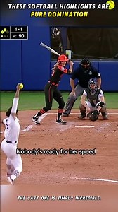 These Softball Highlights Are Pure DOMINATION#SamLandry #WomensSoftball #Softball