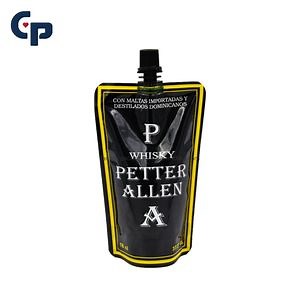 [Hot Item] Custom Gravure Printed Retort Sterilization Food Grade Plastic Orange Fruit Juice Packaging Stand up Spout Pouch